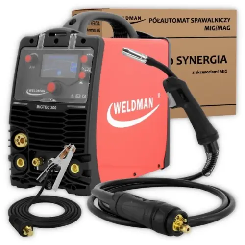 Très populaire | Weldman MIG TEC 200 LCD SYNERGY
