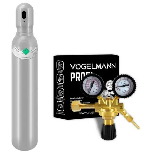 Prix malin | Bouteille CO2 + régulateur Profi Vogelmann