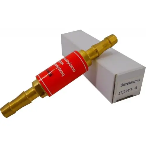 Dispositif anti-retour de flamme pour tuyau Acetylene BSW1-A | Profitez-en
