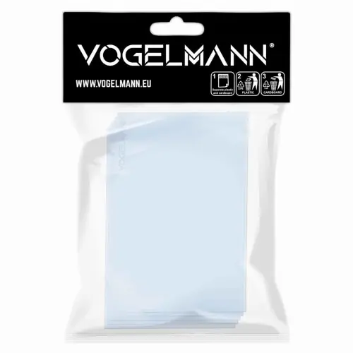 Tendance - Lentille de protection intérieur de rechange (paquet de 5) Vogelmann Krieger 67x108mm