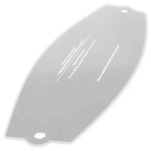 Lentille de protection PCV en polycarbonate Sherman V5a - Prix spécial