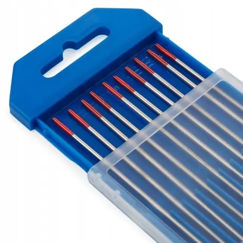 Electrodes tungstène 2.0mm rouge TIG (pack de 10) Vogelmann - Réduction