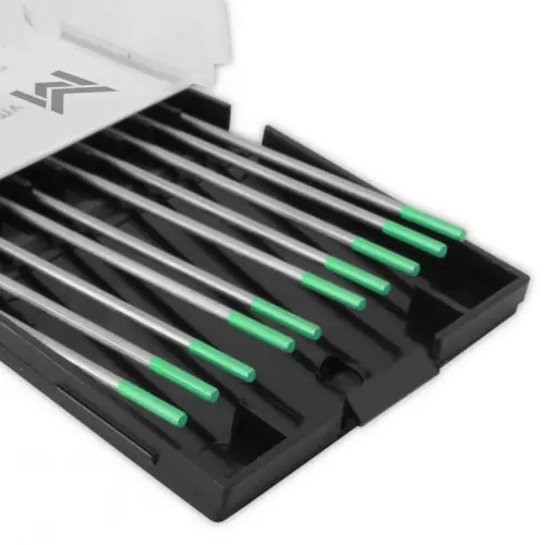 Achat sécurisé | Electrodes tungstène 2.0mm vert TIG (pack de 10) Vogelmann