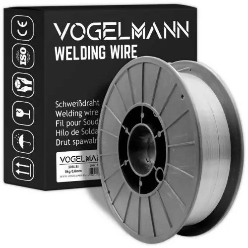 Prix en baisse | Fil à souder 308LSi Inox Vogelmann 0,8mm / 5kg