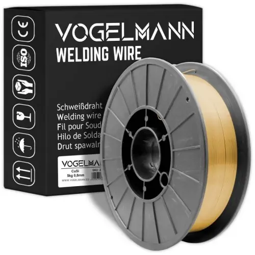 Promotion - Fil à souder CuSi3 Brasage Vogelmann 0,8mm / 5kg