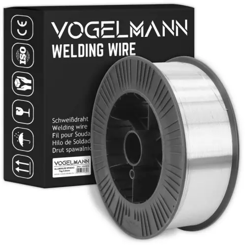 Derniers exemplaires - Fil à souder ER4043 Aluminium Vogelmann 0,8mm / 7kg