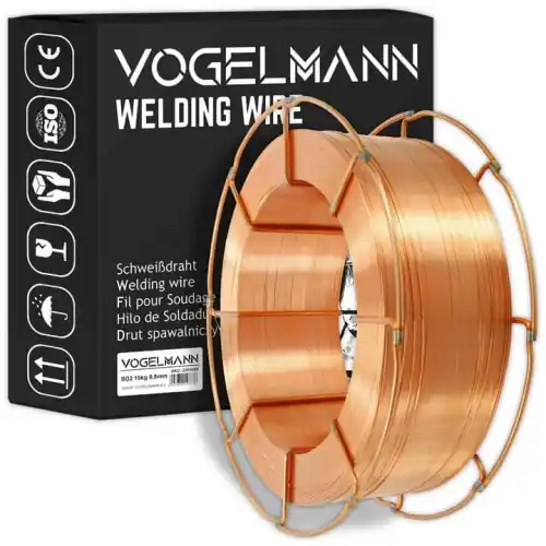 Prêt à expédier - Fil pour Soudage SG2 Vogelmann 0,8mm / 15kg ER70S-6