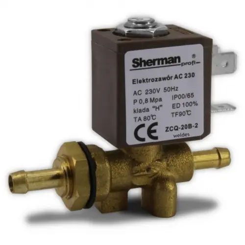 Dernières unités | Vanne de débit de gaz ZCQ 20-B2 AC 230V Sherman