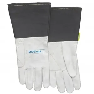 Prix bas - Weldas SOFTouch ™ Gants de soudage TIG L en peau de chèvre