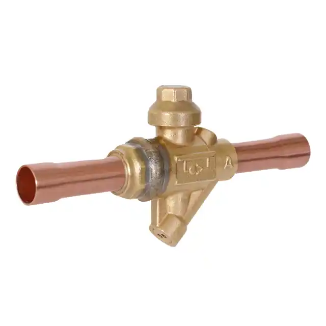 Prix choc | Vanne à boisseau sphérique EBV-PR1030 Sporlan - 3/8" ODF avec clapet de bypass intégré