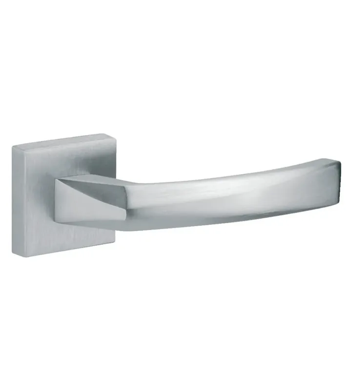 Incontournable | Poignées de porte chrome satiné PHENIX
