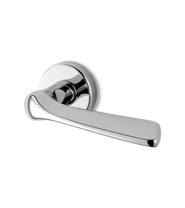 Poignées de porte chrome poli Ento Dafne - Promo exceptionnelle