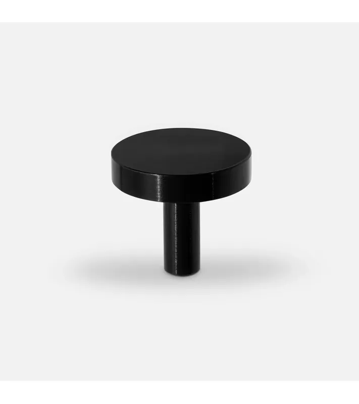 Bouton de meuble noire Nena M | Premium
