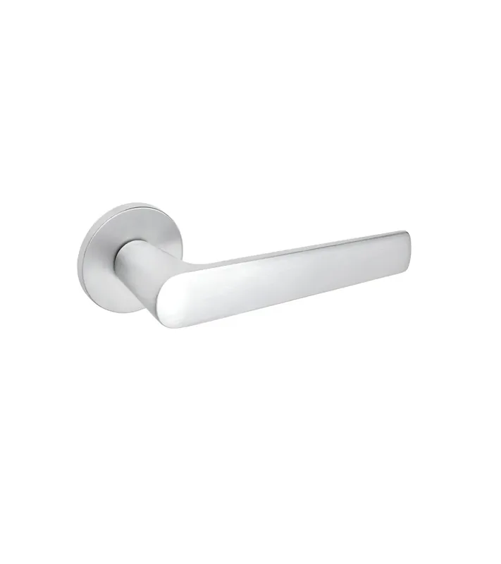Poignée de porte chrome satiné MILA - Liquidation
