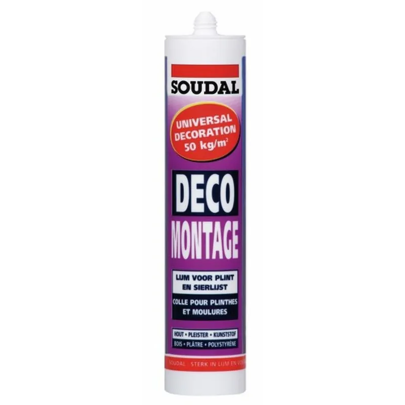 Bientôt épuisé - Colle déco montage tous support