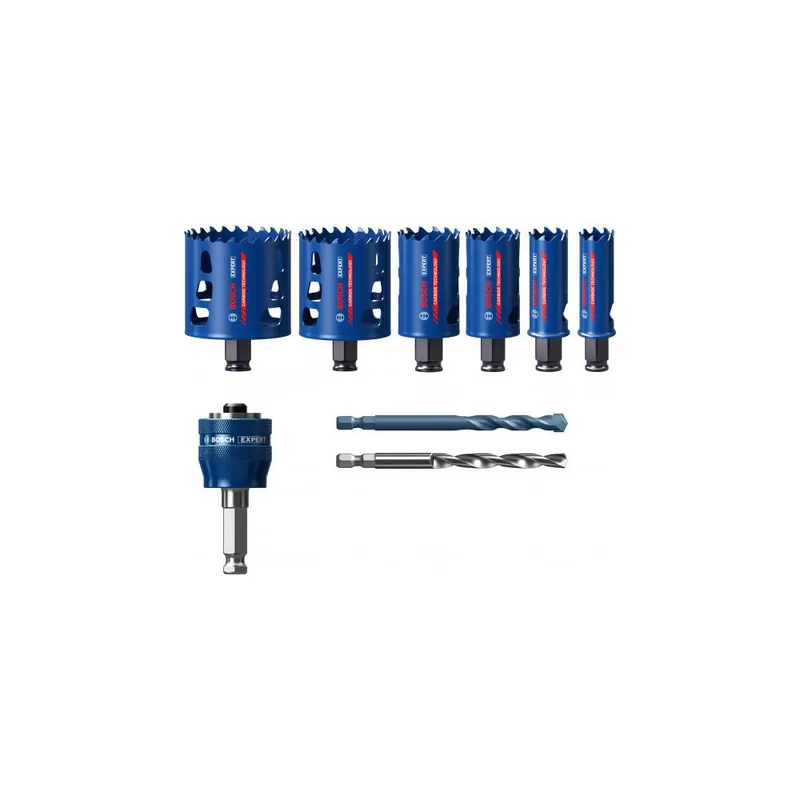 Réduction - Coffret 6 Scies trépans EXPERT Carbure Endurance