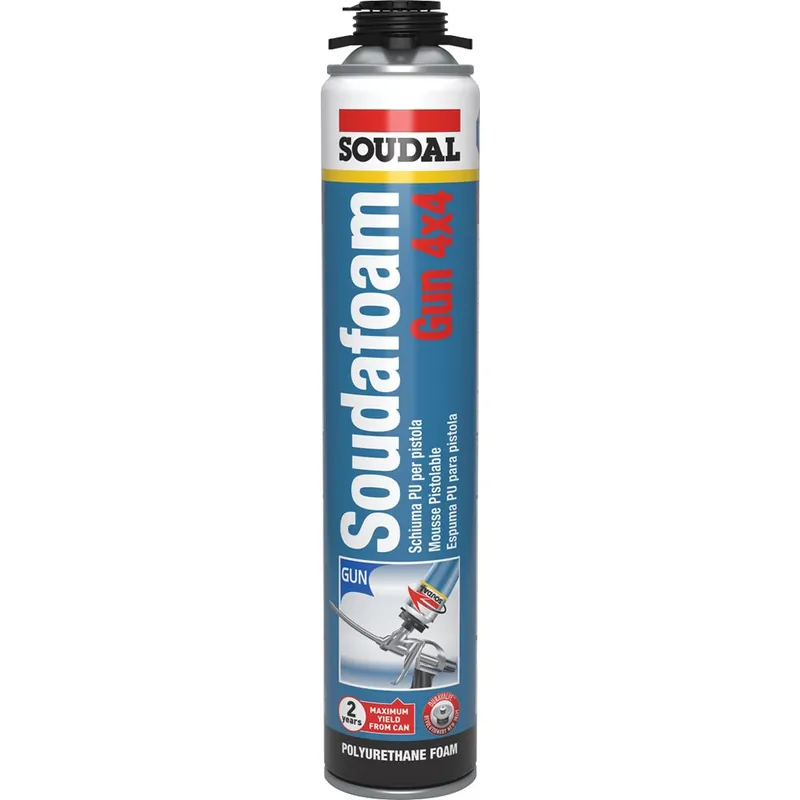 Mousse PU SOUDAFOAM GUN 4x4 pistolable - Prix en baisse