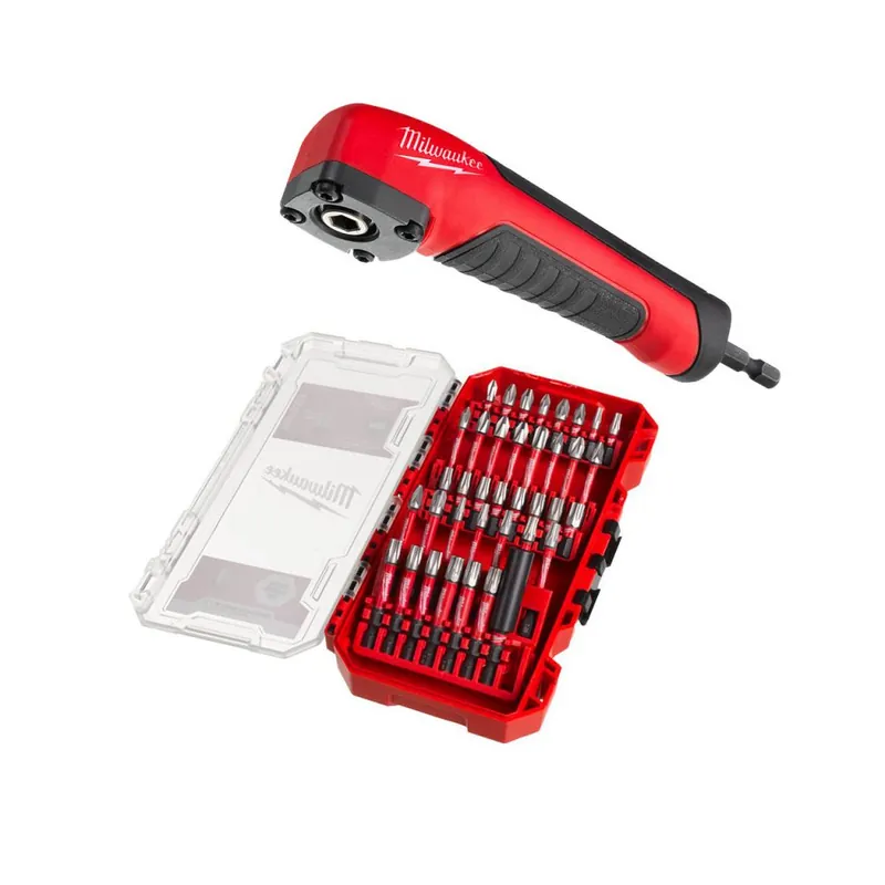Renvoi d‘angle + set embouts Shockwave - Offre spéciale