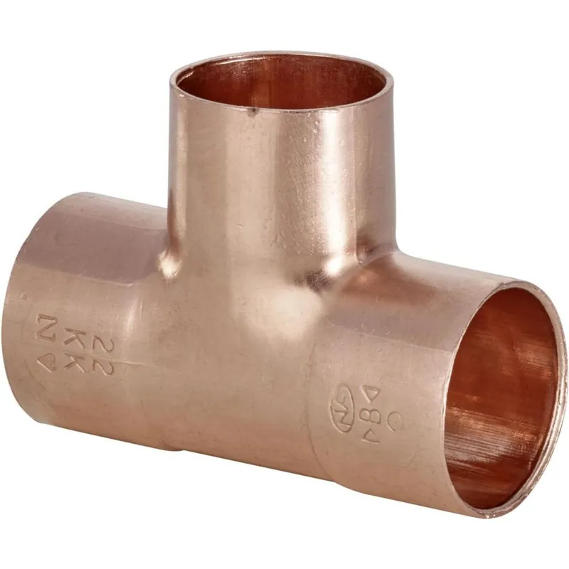 130CU - Té égal cuivre 90° FFF | Prix doux