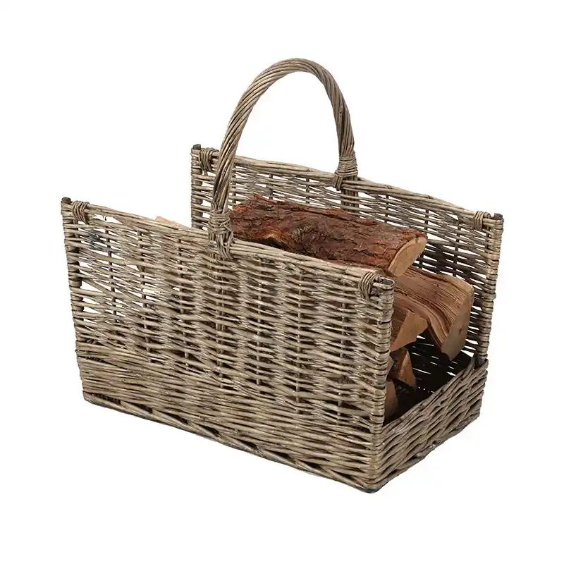 Retour facile - Panier À Bois Gris Noveo