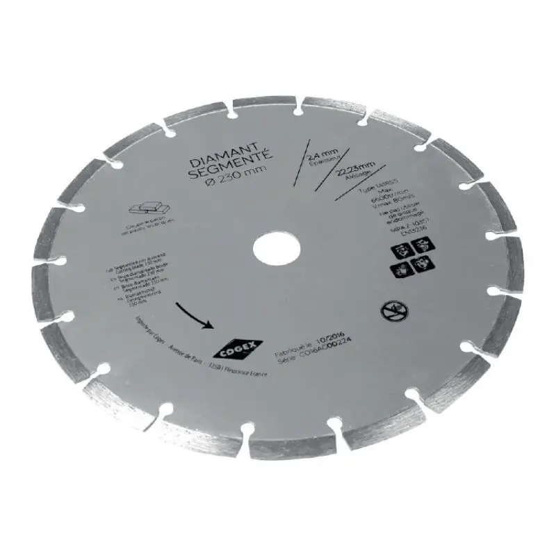 Prix exceptionnel - Disque Diamant Segmenté 230 mm