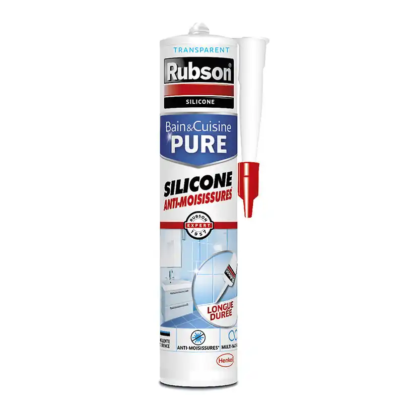Jusqu'à épuisement des stocks | Rubson Mastic B&c Transparent 280ml