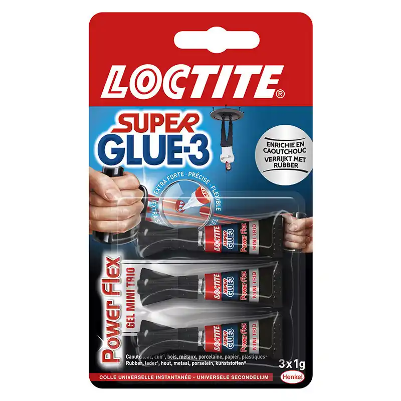 Prêt à expédier - Super Glue 3x1g