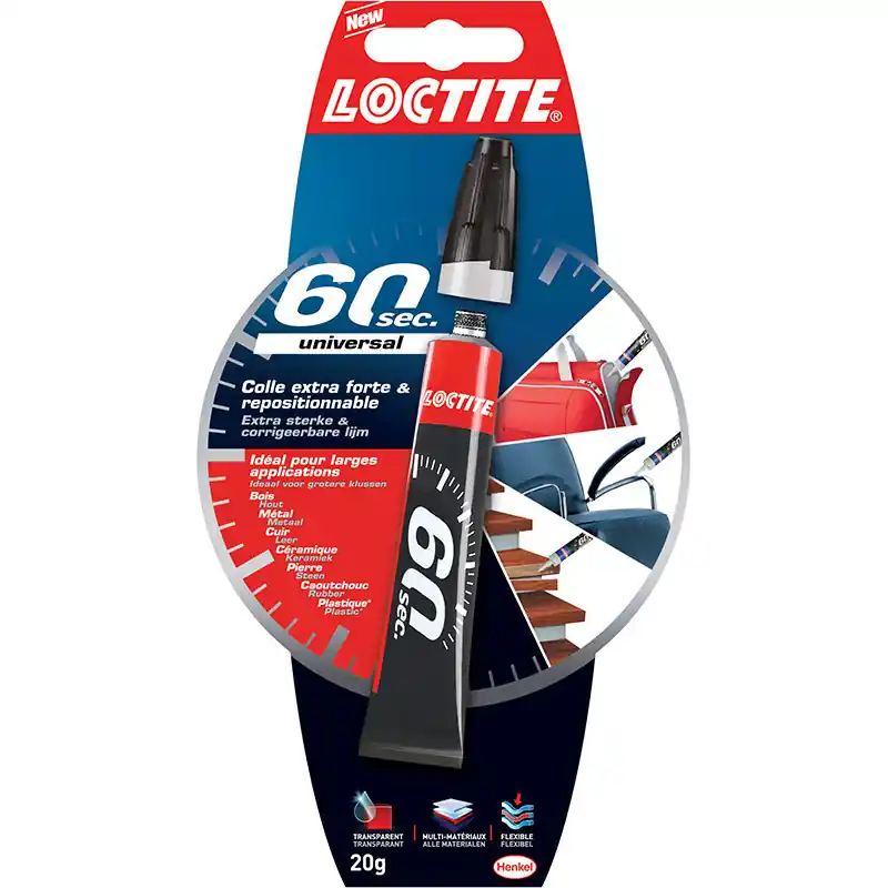 Loctite 60 Secondes Univers 20g - Vente flash