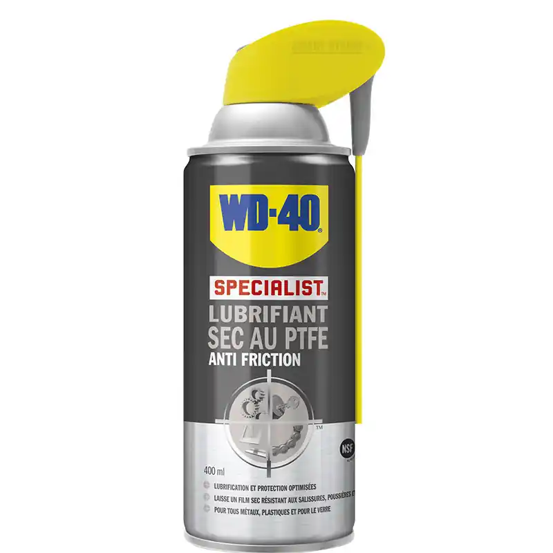 Offre spéciale - Lubrifiant Sec Ptfe Wd-40 400ml
