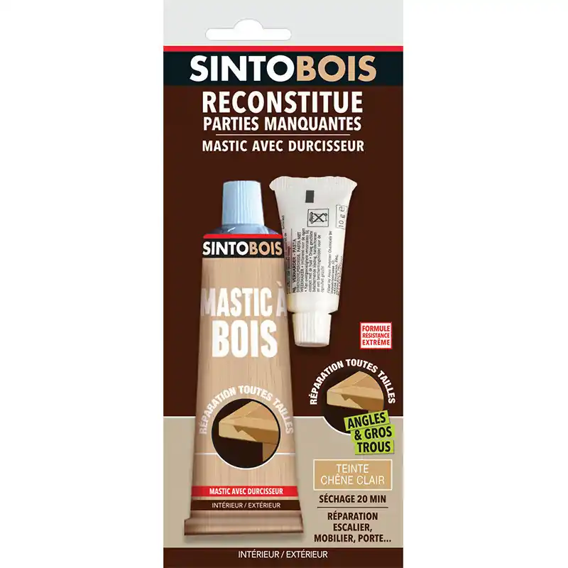 Commandez en ligne - Mastic Bois Chêne Clair 66g