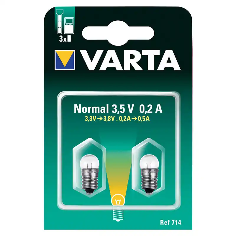 Ampoule Varta Normal | Disponible