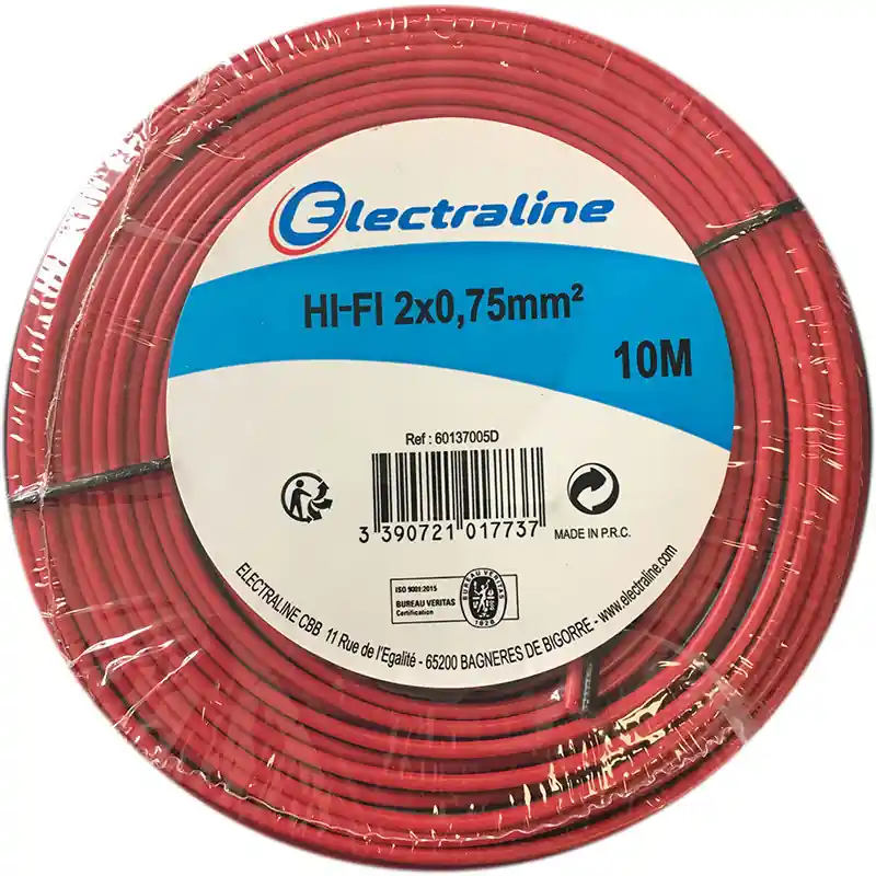 Produit phare - Fil Hifi Rouge