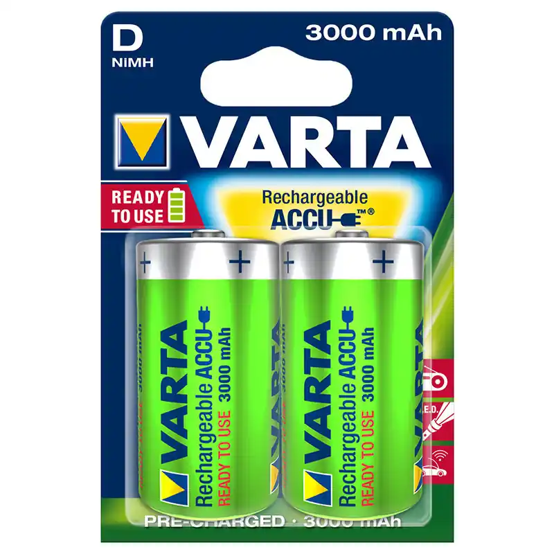 Accus Rechargeable R20/2 - Offre à durée limitée