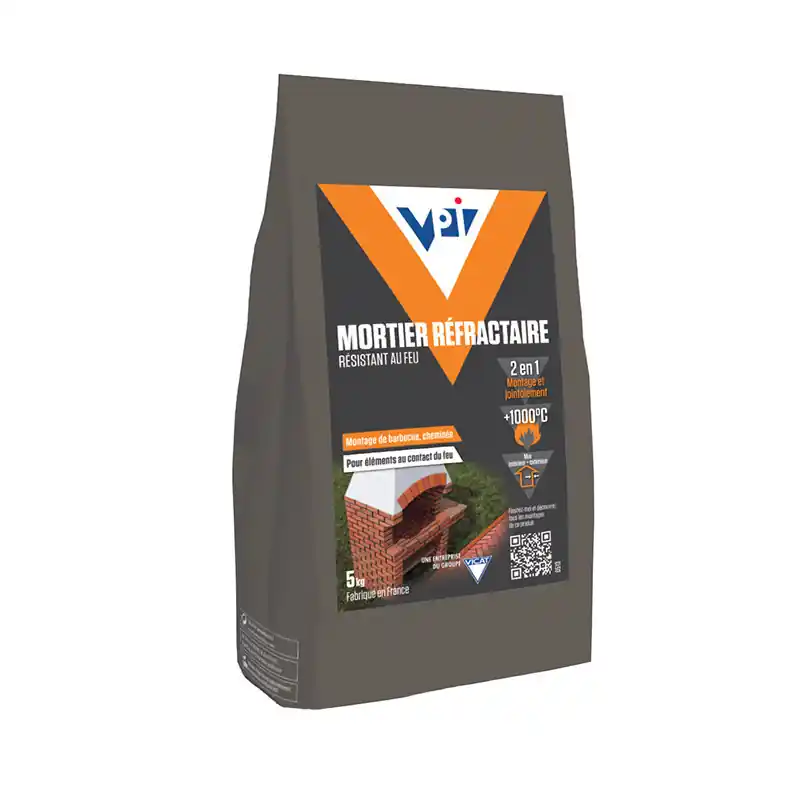 Mortier Refractaire 5Kg -vicat - Dernières unités